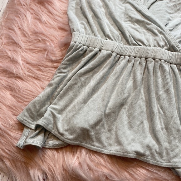 Free People Heat Wave Tank Top in Sky Blue sz XS - Picture 9 of 13